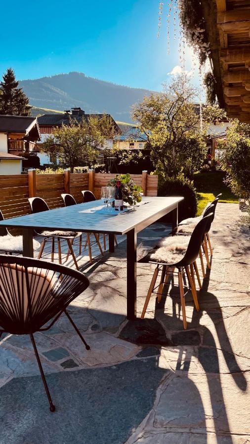 Chalet Hoamat Leben Leogang Ngoại thất bức ảnh